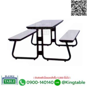 โต๊ะโรงอาหารขาตัว J หน้าโฟเมก้า THJ-F